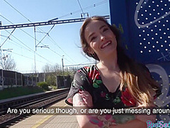 Inked Eurobabe Pulled And Fucked Before Blowing Dick In Pov