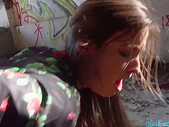 Inked Eurobabe Pulled And Fucked Before Blowing Dick In Pov