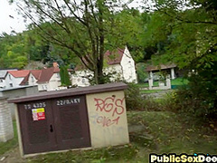 Pickedup redhead slut doggystyled in POV