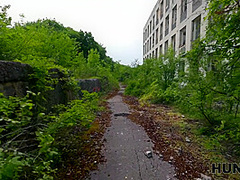 HUNT4K. Slutty brunette enjoys a passionate anal fuck with a stranger