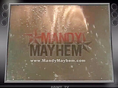 Babe on lilo naked in the sun