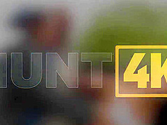 HUNT4K. Hunter loved the outdoor sex with a hot brunette chick
