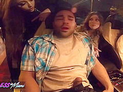 Gags On Big Cock In A Public Bathroom - Gia Derza