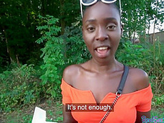 Reality Amateur Ebony Babe Pov Fucked In The Forest 4 Cash