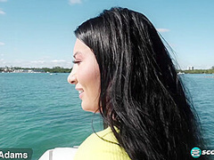 A day on the bay with Selena Adams