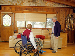 Grandpas' Threeway Getaway: Part 1 With Chris Blaccwood, Vanna Bardot, Lily Lou - Brazzers