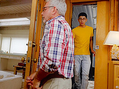 Grandpas' Threeway Getaway: Part 1 With Chris Blaccwood, Vanna Bardot, Lily Lou - Brazzers