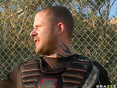 Orgasms In The Outfield With Bridgette B, Angelina Valentine, Scott Nails - Brazzers