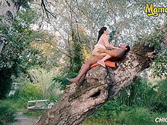 Francesca Dicaprio And Franco Roccaforte - Petite Teen 18+ Risky Outdoor Sex With Huge Bbc In The Park