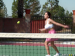 Playing With My Tennis Balls With Jordan Ash, Yurizan Beltran - Brazzers