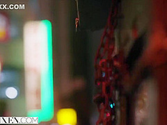 Janice Griffith, Tori Black And Black Ivy - Sneak Into Backyard To Fuck