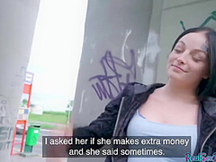 Deepthroating Babe Public Pov Fucked Outdoor After Casting