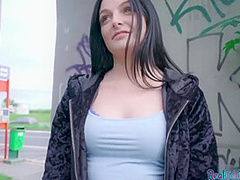 Deepthroating Babe Public Pov Fucked Outdoor After Casting