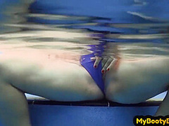 Bigbooty Latin Milf Fucked By Pool Guy In Missionary