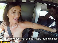 Dicksucking Busty Cabbie Blowing And Getting Pounded By Bbc