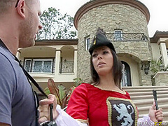 Tits On Guard With Scott Nails And Rachel Starr