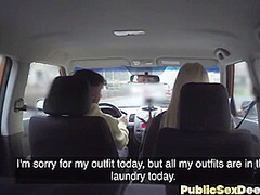 Driving Instructor Milf Public Pussyfucked In Car Outdoor