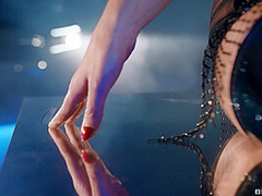 Angela White : Unbound Part 4 With John Strong, Angela White, Eddie Jaye, Vince Karter, Will Pounder, Scotty P, Mazee The Goat, Alex Mack - Brazzers