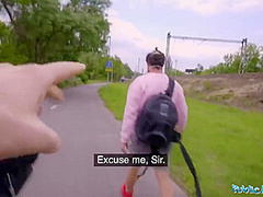 Mia Rose - Pretty Face Mask Playing With A Sexy Busty Teenager 18+ With Big Tits