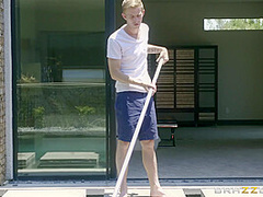 Pornstar In The Pool With Monique Alexander, Danny D - Brazzers