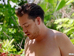 Kyle Mason, Naomi Foxxx And Naomi Kyle In Lotion Motion Video