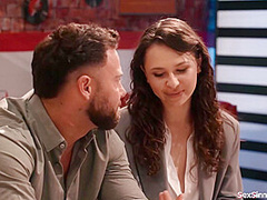 Boomer is shocked when he gets public handjob from GenZ date