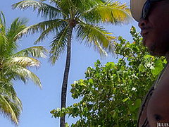 Kelsi Monroe Hanging Out In Miami Gets Caught Hurricane Dredd - Exclusive Scene - JulesJordan