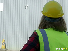 Cock-Calling On The Job Site With Danny D, Ivy Lebelle - Brazzers