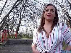 Public Reality Bigboobed Babe Pov Fucked Outdoor 4 Money