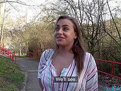 Public Reality Bigboobed Babe Pov Fucked Outdoor 4 Money