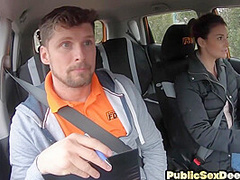 Learner Driver In Public Fellatio Session