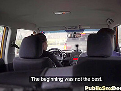 Learner Driver In Public Fellatio Session