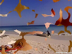 Angelica Bright Gets Her Tight Ass Fucked on Beach While the Sun Sets - Private Porn Sex Videos