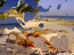 Angelica Bright Gets Her Tight Ass Fucked on Beach While the Sun Sets - Private Porn Sex Videos