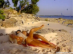 Angelica Bright Gets Her Tight Ass Fucked on Beach While the Sun Sets - Private Porn Sex Videos