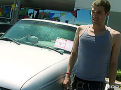 Giving Him The Hard Sell With Diamond Foxxx, Xander Corvus - Brazzers