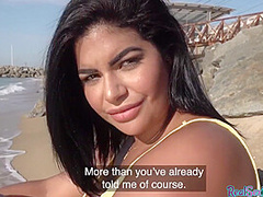 Bigass N Bigtits Pov Babe Public Fucked Outdoor On Beach