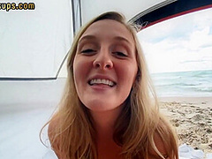 Reality Footfetish Babe Pov Fucked On Beach After Footjob