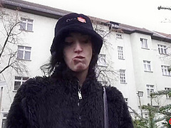 Crazy Skinny Goth Girl Brisen Love Rough Fuck At Porn Casting