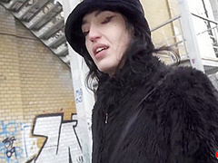 Crazy Skinny Goth Girl Brisen Love Rough Fuck At Porn Casting
