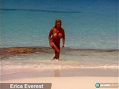 A Beautiful Beach Day for Erica Everest