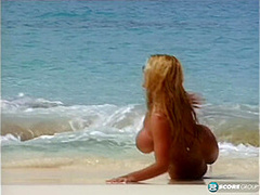 A Beautiful Beach Day for Erica Everest