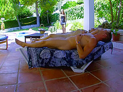 Sex Threesome Lena Luminescent A Slut Gets Both Holes Filled