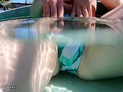 Secret Fucking In The Pool