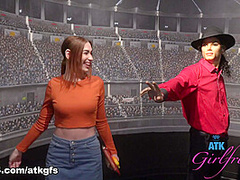 Delilah Day in Virtual Date Movie - AtkGirlfriends