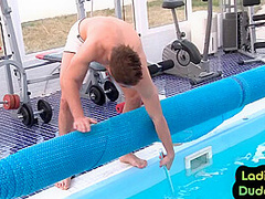 Pathetic incel pegged by dominant brit baes