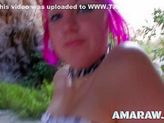 Alt Slut Lolee Punk Gets Her Ass Destroyed In The Nature