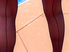 Interracial Tag Team With Mackenzie Moss - Exclusive Scene - JulesJordan