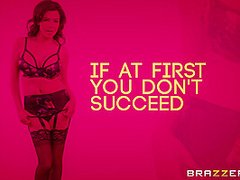 If At First You Don't Succeed With Danica Dillon, Charles Dera - Brazzers