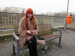 Soley Summer - Skinny Tall German Redhead Ginger Girl First Time Porn Casting